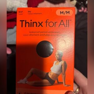 Leakproof Period Briefs — Black (M)